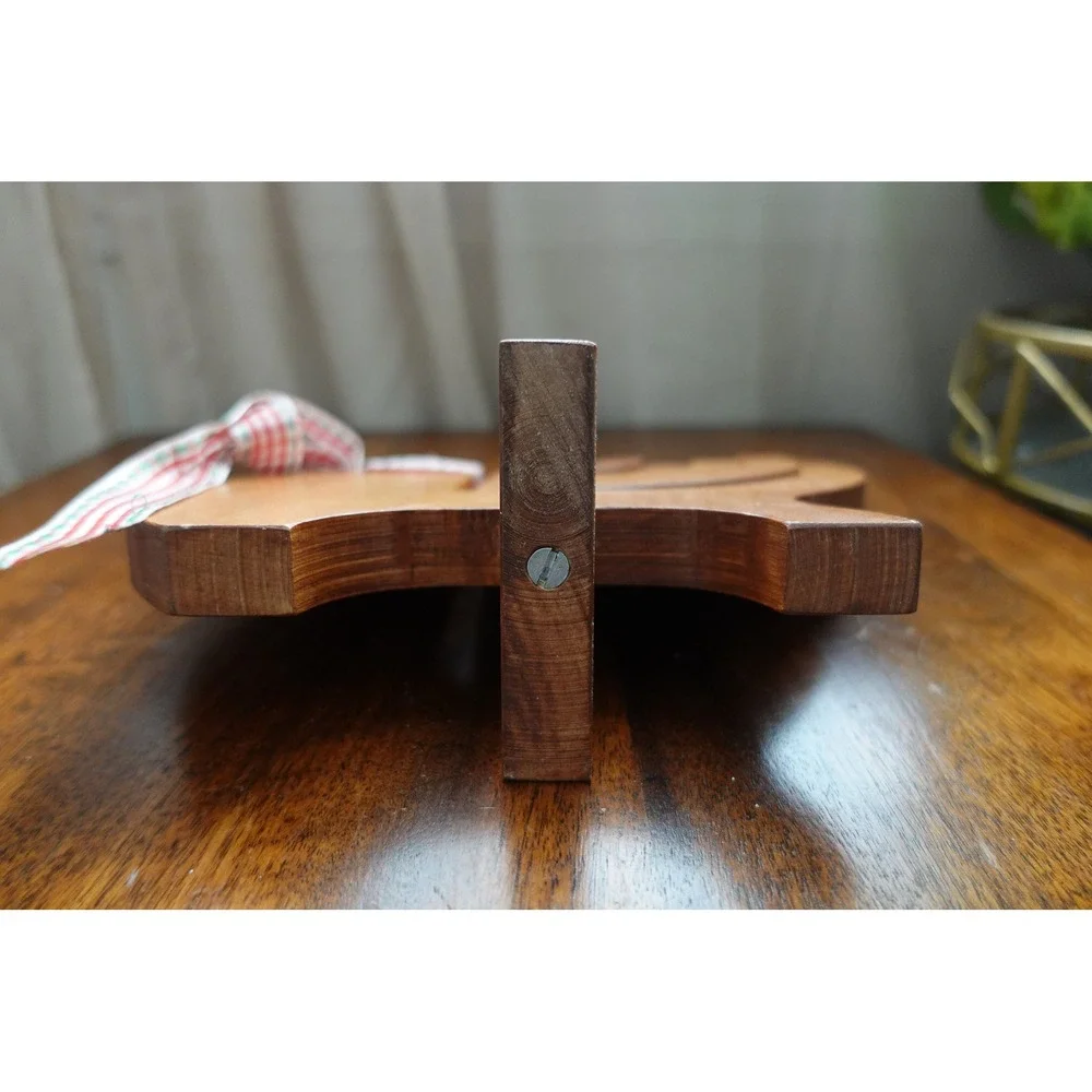 Wooden Bird‎ Candelabra 5 stick Candle Holder